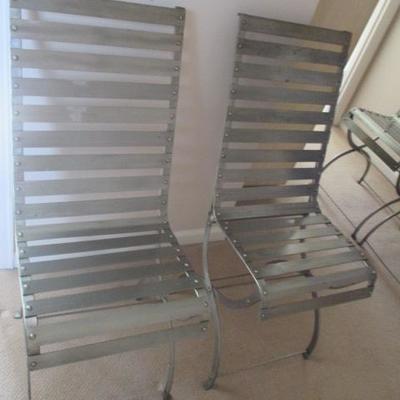 Four Silo French Chairs 