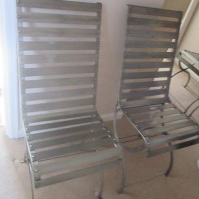 Four Silo French Chairs 