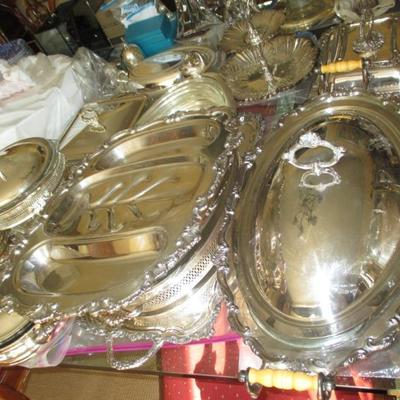Tons Silver Plate & Silver 