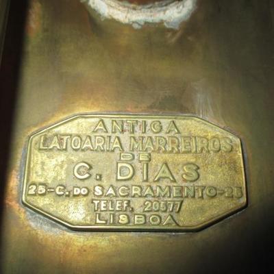Antiga latoaria marreios brass Espresso Maker