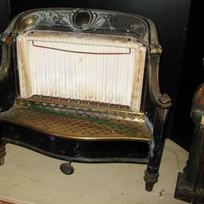 antique fireplace insert 