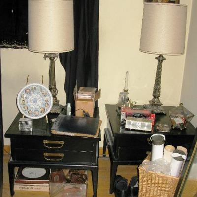 American of Martinsville black lacquer night stands   BUY IT NOW $ 48.00 EACH
