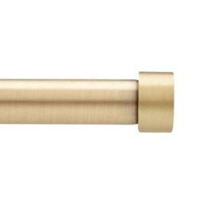 Cappa Drapery Rod Set Brass 66-120 - Umbra