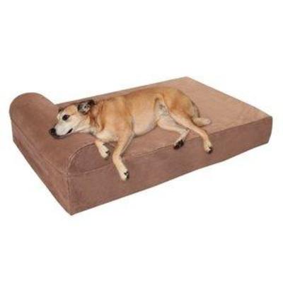 Big Barker 7 Orthopedic Dog Bed with Pillow-Top (Headrest Edition)  Dog Beds Made for Large, Extra Large & XXL SizeÂ 