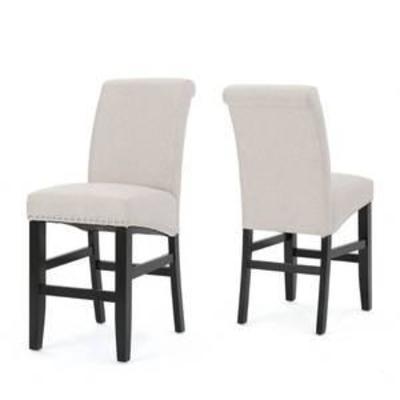 Christopher Knight Home - Set of 2 Lisette Counterstool Wheat -Â 