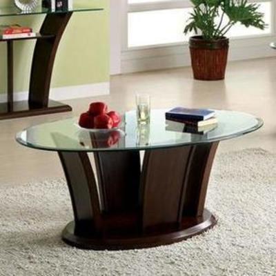 247SHOPATHOME IDF-4104C Coffee-Tables, Cherry