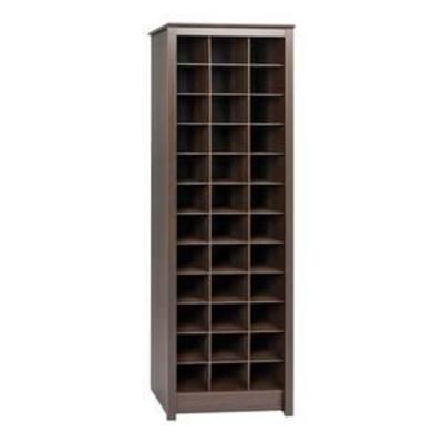 Freemont Shoe Storage Espresso Brown - Prepac, Brown Brown