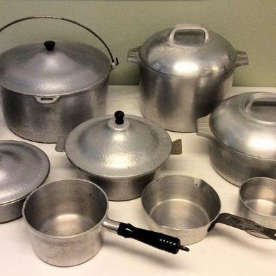 MVP053 Vintage Aluminum Pots