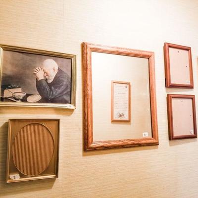 Frames, artwork