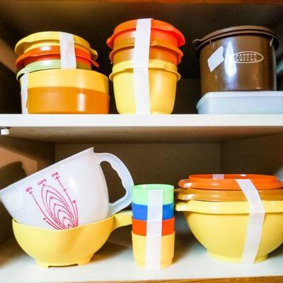 Vintage tupperware