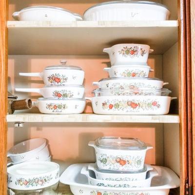 Tons of Corningware 