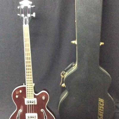 GGG007 Gretsch G6073 Electrotone Bass & Hard Case