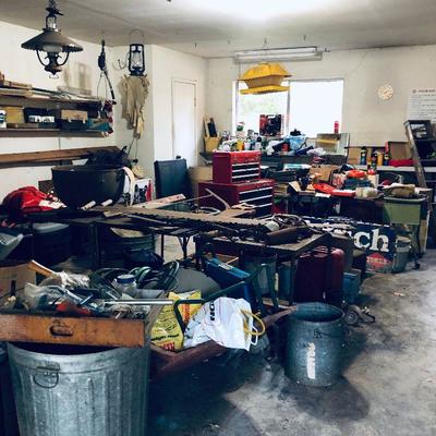 Barn finds moved to the garage.