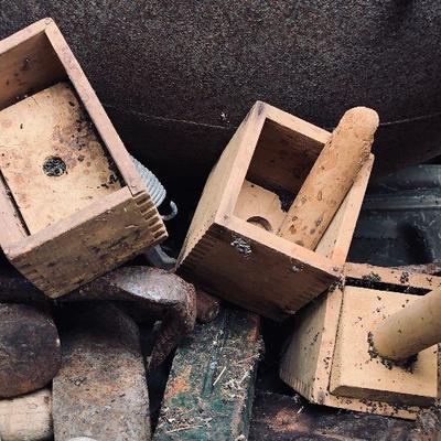 Butter molds.