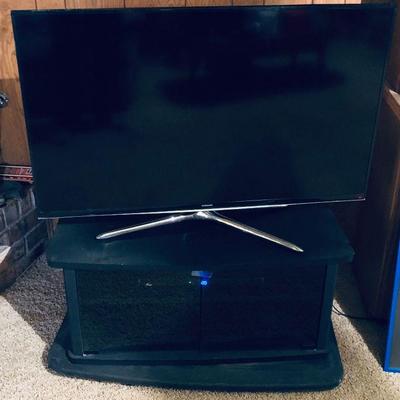 Samsung intelligent TV and Stand.