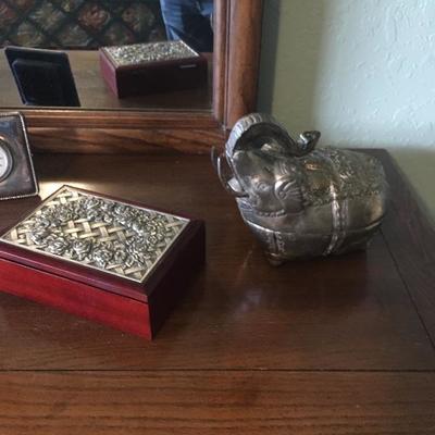 hand hammered elephant 