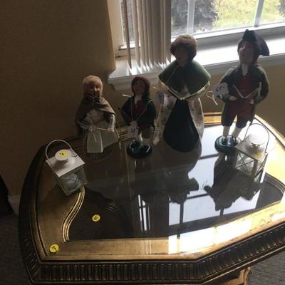 carolers set (very nice) 