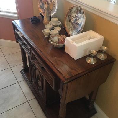 serving island dining room set 