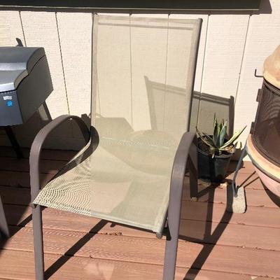 Patio chair $25 each 