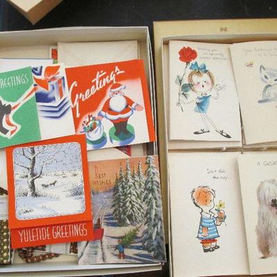 Vintage greeting cards