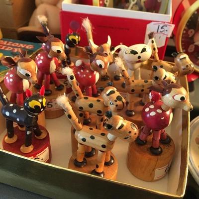 Vintage Famlet of Italy wooden toys