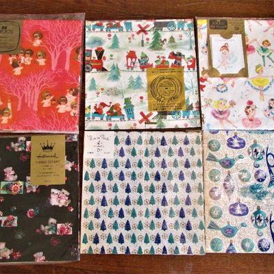 Vintage wrapping paper