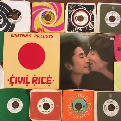 LPs and radio promo 45s