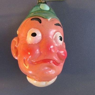 Keystone cop ornament closeup