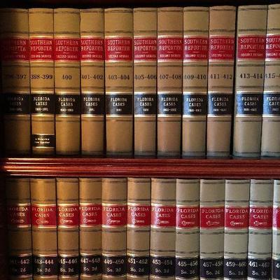 (No. 00) Southern Reporter Law Books FLORIDA 1980's- Perfect for decorating your shelves! $3 each book -The more you buy the better...