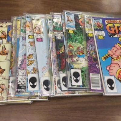 https://www.ebay.com/itm/114173827999 BOX043A Sergio Aragone's GROO THE WANDERER COMIC BOOK lot. Contains books 1 thru 42. $100