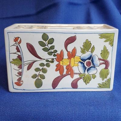 Lot 97: Delft Flower Brick $35