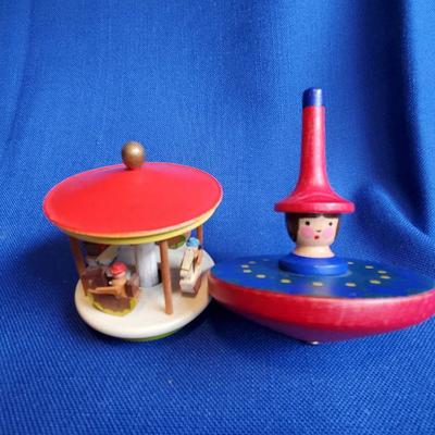 Lot 91: 2 West German Toys  $35