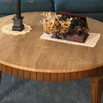 https://www.ebay.com/itm/114225995175	BU1023 Mediterranean 1970s Round Wood Coffee Table Local Pickup	 $95 
