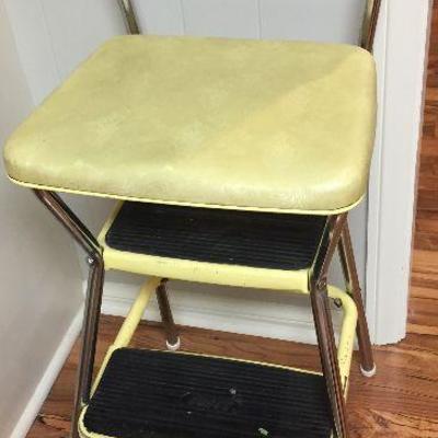 https://www.ebay.com/itm/124189474536	BU1045: Mid Century Yellow Vinyl Setup Stool Chair Local Pickup	 $35 
