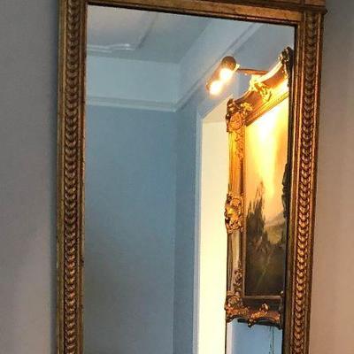 https://www.ebay.com/itm/114226115049	BU1026 #2 Greek Key Large Gold Gilt Antique Mirror Local Pickup	 $60 
