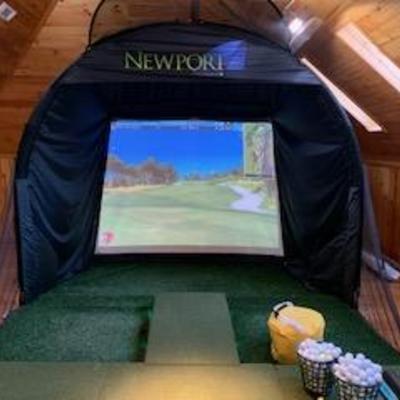 Newport trugolf simulator