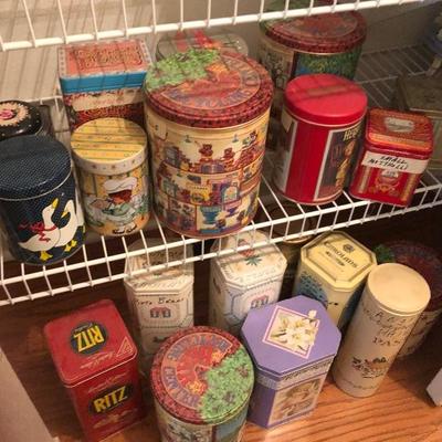 Tins .50 each