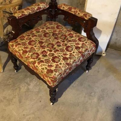 Antique corner chair 75.00
