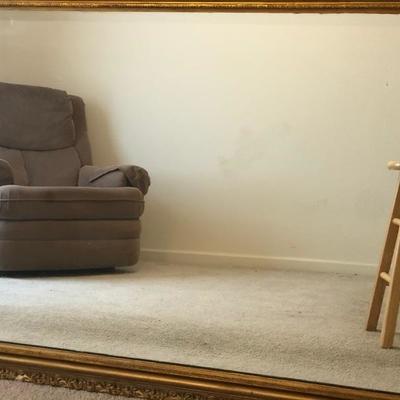 Large beveled mirror 35.00