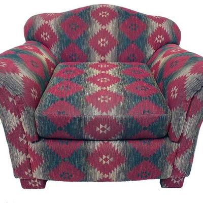 UPHOLSTERED CLUB CHAIR BY SHENANDOAH $75