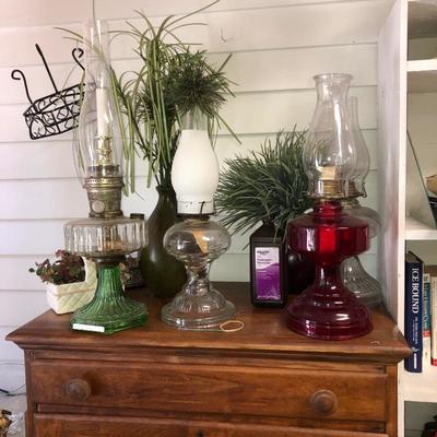 Oil lamps