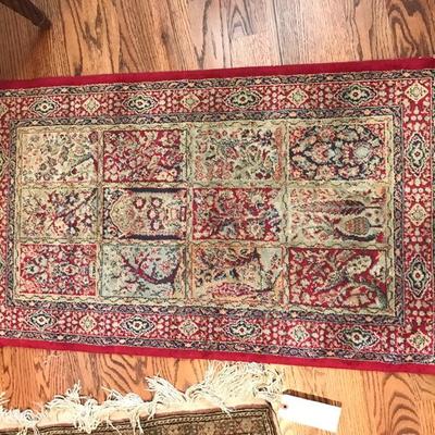 Asian style rug $95
49 X 25"