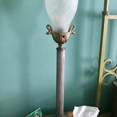 Swan lamp $95