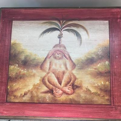 Monkey table $75
17 X 15 X 17"