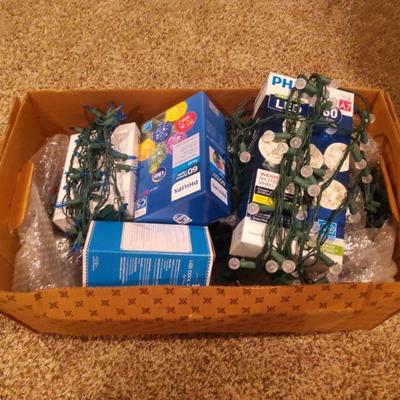 Assorted Indoor/Outdoor Holiday Lights