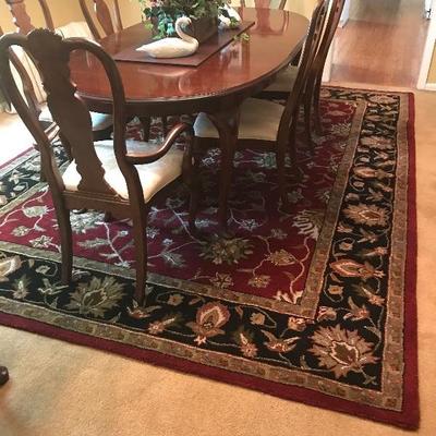 Rug and duck have sold. Table, chairs, table pads available