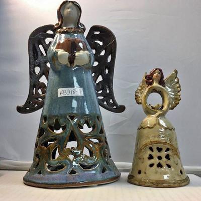 KB0184: Angel Bell Figurine (6"H 3.25"B DIAMETER) and Candle Holder (10.75"H 5-5.5"B DIAMETER)	 $15.00 	Cash / Venmo...