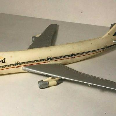https://www.ebay.com/itm/114235289236	BU044: VINTAGE MODEL UNITED AIRPLANE MODEL N4703U 	 Auction 
