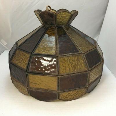https://www.ebay.com/itm/114229395670	KB0164: Mid-Centruy Modern Stained Glass Chandelier	 Auction 
