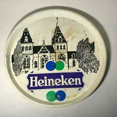 https://www.ebay.com/itm/114235287146	BU046: VINTAGE METAL HEINEKEN TRAY 	 Auction 
